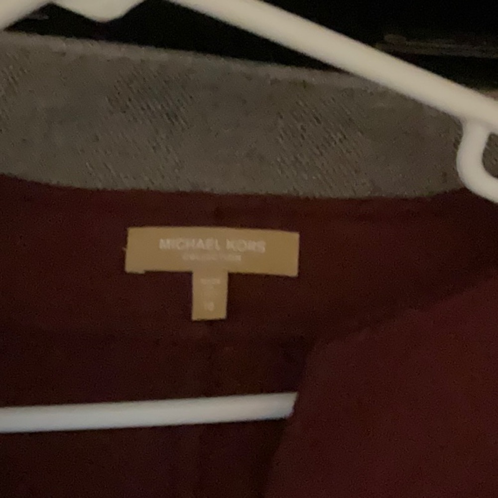Michael Kors Burgundy Jacket